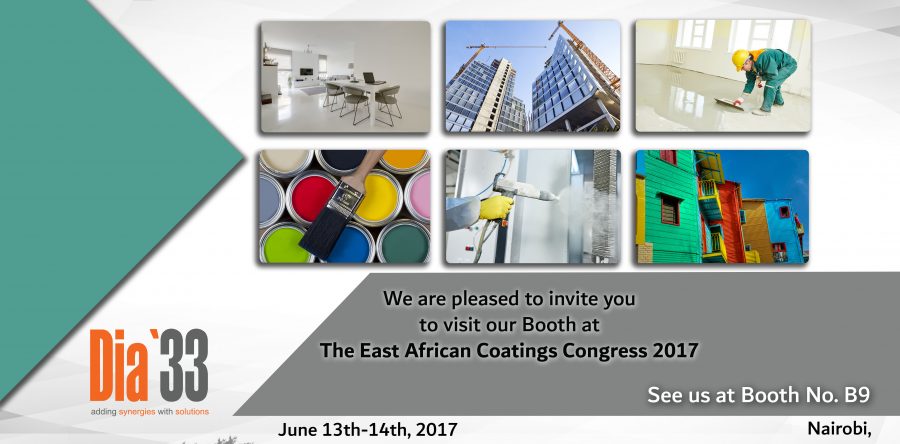 Meet us at The East African Coating Congress, Booth No. B-09!